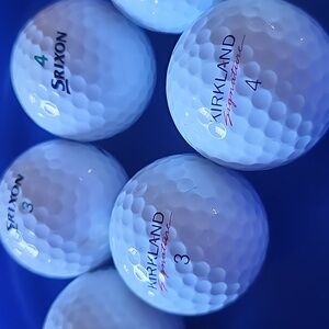Mix White Golf Balls Set (8)